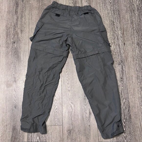 Rei Women Zip Off Cargo Straight Leg Pants Dark Gray 8 Outdoor Hike *Flaw* - Picture 6 of 7